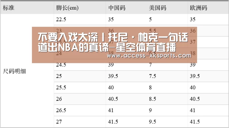 不要入戏太深丨托尼·帕克一句话道出NBA的真谛-星空体育直播(图1) 星空体育网站